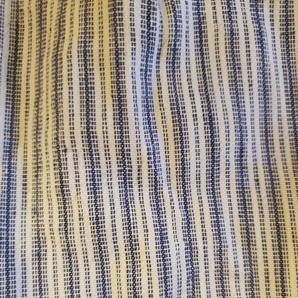 AE Outfitters Paperbag High Waisted Linen Blend Striped Tapered Pants Size XS - Picture 7 of 16